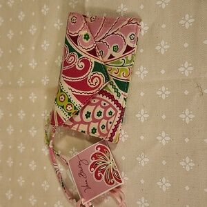 Vera Bradley Pinwheel Pink Luggage Tag